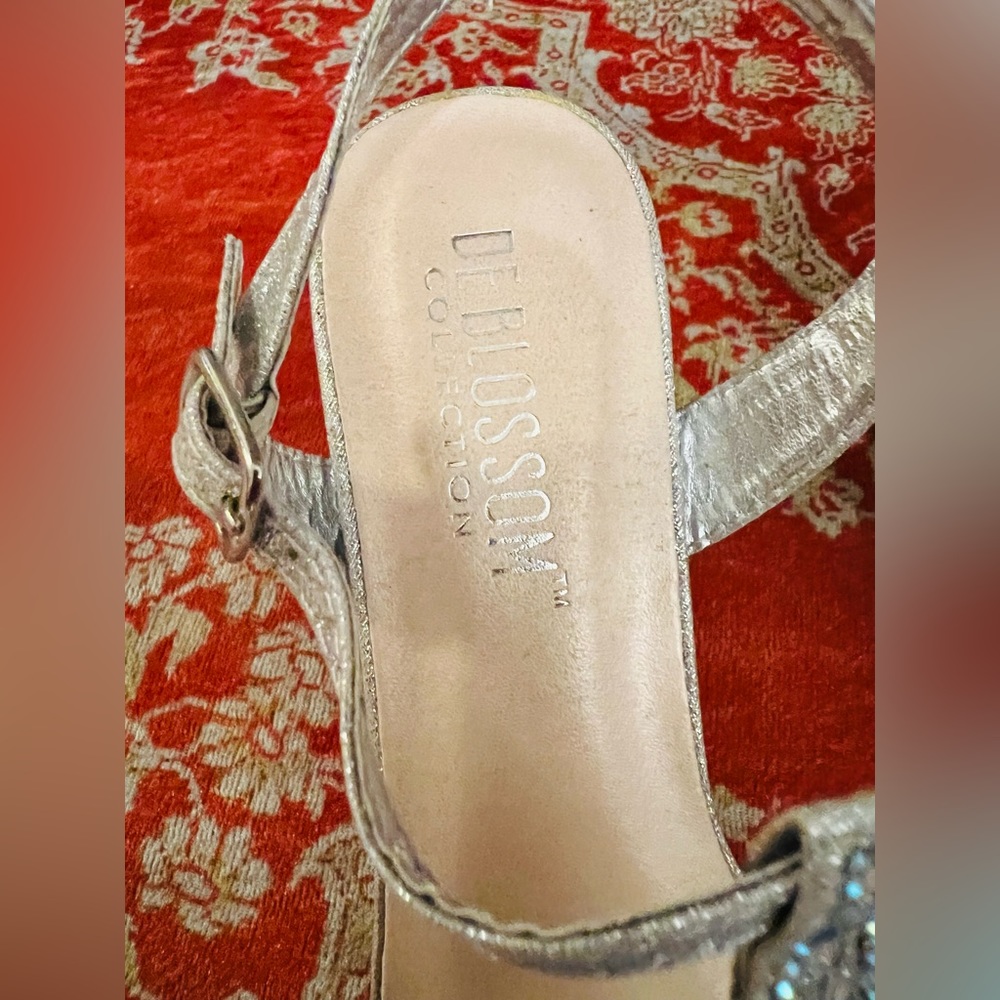 Silver Rhinestone Heels - Picture 7 of 12
